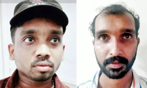 വീട്ടമ്മയെ ആക്രമിച്ച് സ്വര്‍ണക്കവർച്ച: രണ്ടുപേര്‍ പിടിയില്‍