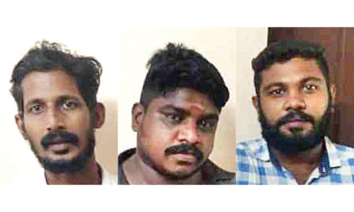 വധശ്രമ കേസില്‍ മൂന്ന്​ പേര്‍ പിടിയില്‍