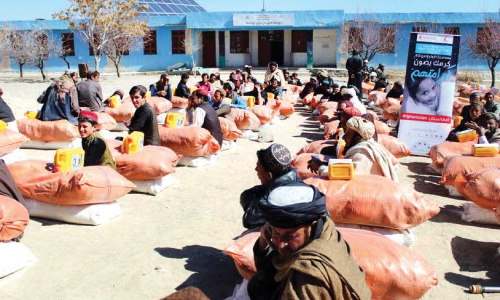 അ​ഫ്ഗാ​നി​ൽ ഖ​ത്ത​ർ റെ​ഡ്ക്ര​സ​ൻ​റ്​ സ​ഹാ​യ​ഹ​സ്​​തം