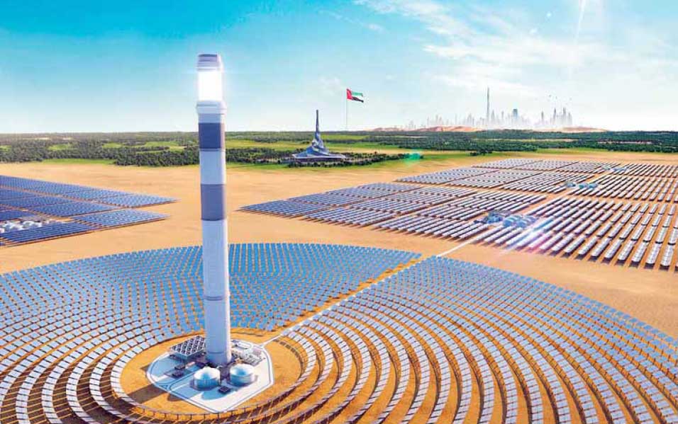 ലോകത്തെ ഏറ്റവും വലിയ സൗരോർജ പാർക്: നാലാംഘട്ടം നിർമാണം പുരോഗമിക്കുന്നു