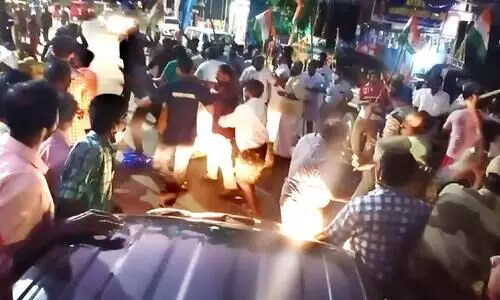 കലാശദിവസം പലയിടത്തും സംഘർഷം