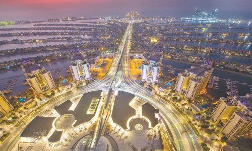 പാം ജുമൈറ തയാർ; കണ്ണുകളെ അതിശയിപ്പിക്കാൻ