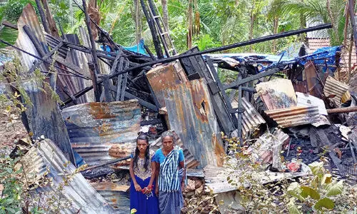 house destroyed by fire