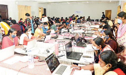 Thrissur web casting control room