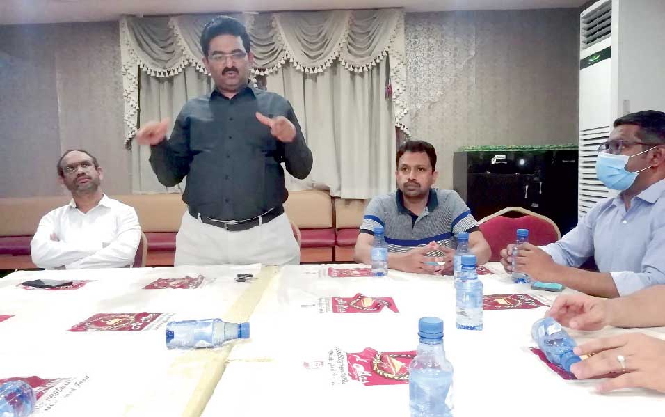 പ്രവാസി സാംസ്കാരികവേദി റിയാദ് സെൻട്രൽ കമ്മിറ്റി യോഗം പ്രവാസി സാംസ്കാരികവേദി റിയാദ് സെൻട്രൽ കമ്മിറ്റി യോഗം