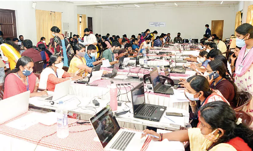 Thrissur web casting control room