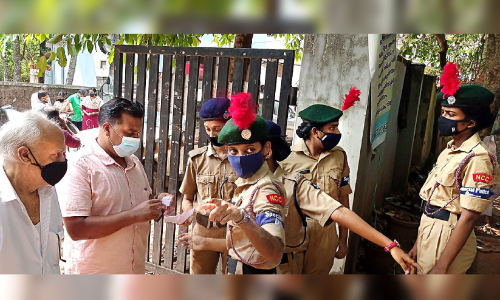 student police cadets and ncc