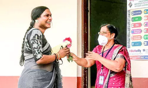 ആദ്യവോട്ടല്ല, ഇത് ജ്യോത്സനയുടെ കന്നിവോട്ട് ആദ്യവോട്ടല്ല, ഇത് ജ്യോത്സനയുടെ കന്നിവോട്ട്