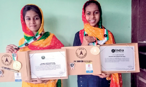 sanfiya and hasna india book of records
