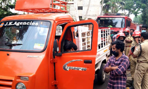 gas cylinder vehicle