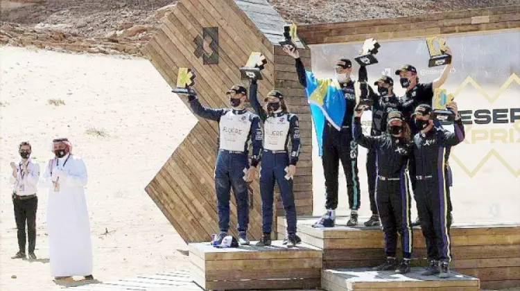 എ​ക്‌​സ്ട്രീം ഇ ​സീ​രീ​സ് കാ​റോ​ട്ട മ​ത്സ​രം: സൗ​ദി കാ​യി​ക മേ​ഖ​ല​ക്ക് മ​റ്റൊ​രു പൊ​ൻ​തൂ​വ​ൽ കൂ​ടി