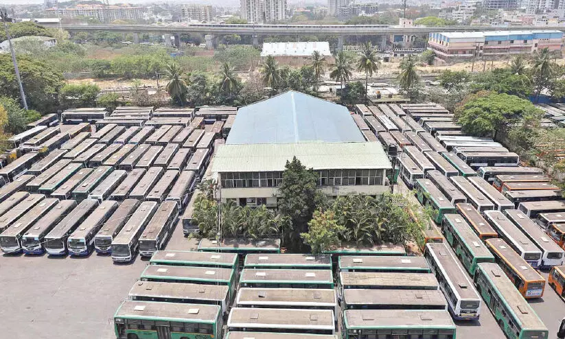 karnataka bus strike