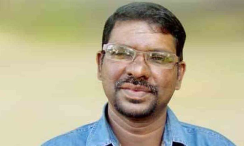 ക​വി മു​രു​ക​ൻ കാ​ട്ടാ​ക്ക​ട​ക്ക്​ വ​ധ​ഭീ​ഷ​ണി;   ഖ​സീം പ്ര​വാ​സി സം​ഘം പ്ര​തി​ഷേ​ധി​ച്ചു