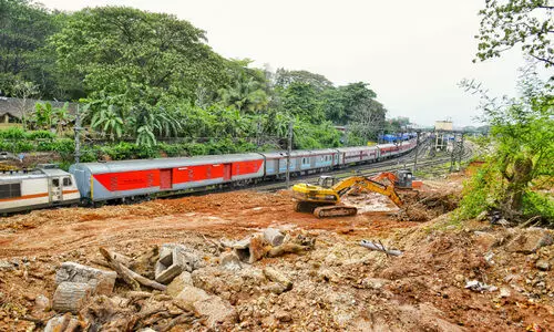 ഗുഡ്​സ് പാതയുടെ നിർമാണം തുടങ്ങി