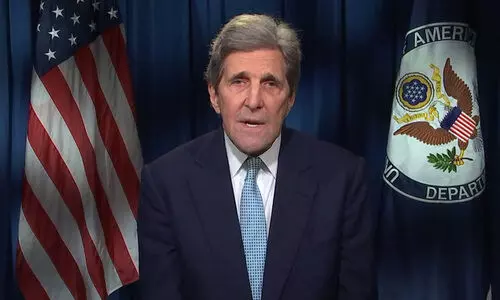 പരിസ്ഥിതി സംരക്ഷണം; ദിശ രവിക്ക്​ അഭിനന്ദനവുമായി യു.എസ്​ കാലാവസ്ഥാ പ്രതിനിധി ജോൺ കെറി