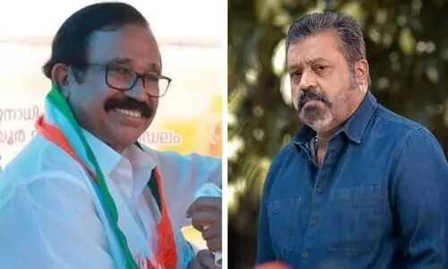 KNA Khader and suresh gopi