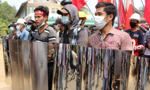 myanmar protest