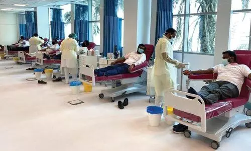 കെ.​കെ.​െ​എ.​സി ര​ക്ത​ദാ​ന ക്യാ​മ്പ് സം​ഘ​ടി​പ്പി​ച്ചു