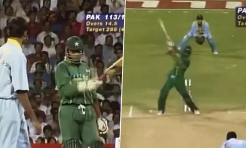 ആകെ ഈ ഒരു നേട്ടമേ ഉള്ളൂവെന്ന്​ പരിഹസിച്ച്​ പാക്​ മാധ്യമ പ്രവർത്തകൻ, ചരിത്രമോർമിപ്പിച്ച്​ വെങ്കടേഷ്​ പ്രസാദിന്‍റെ മറുപടി