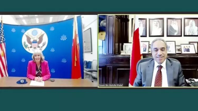 മ​ന്ത്രി ഇ​സാം യു.​എ​സ് അം​ബാ​സ​ഡ​ര്‍ ഇ​ന്‍ചാ​ര്‍ജു​മാ​യി ച​ര്‍ച്ച ന​ട​ത്തി