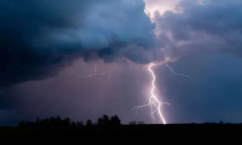 thunder and lightning