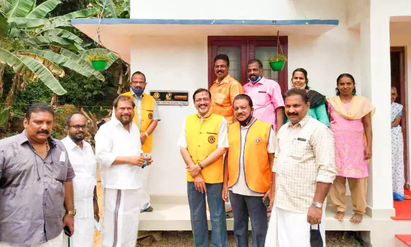 new home built by lions club