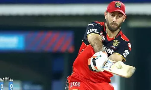 ആർ.സി.ബി ജഴ്​സിയിൽ മാക്​സ്​​വെല്ലിന് ആദ്യ​ അർധ സെഞ്ച്വറി; എസ്​.ആർ.എച്ചിന്​ 150 റൺസ്​ വിജയലക്ഷ്യം