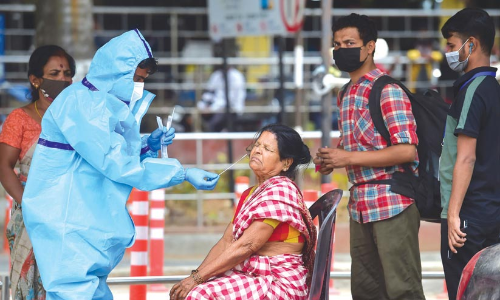 കോവിഡ്​: കർണാടകയിൽ റെക്കോഡ്​ കുതിപ്പ്​; ഒറ്റദിനം 14,738 കേസ്​; 66 മരണം