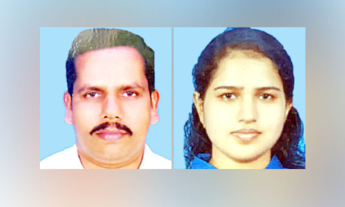 ടാങ്കർ ലോറി​യിടിച്ച്​ അച്ഛനും മകളും മരിച്ചു