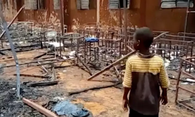 niger fire accident school