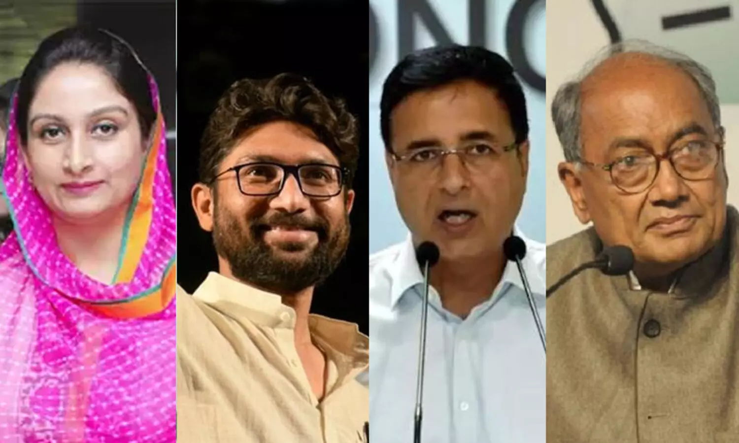 ഹർസിമ്രത് കൗർ, ജിഗ്നേഷ് മേവാനി, രൺദീപ് സിങ് സുർജേവാല, ദിഗ് വിജയ് സിങ് എന്നിവർക്ക് കോവിഡ്