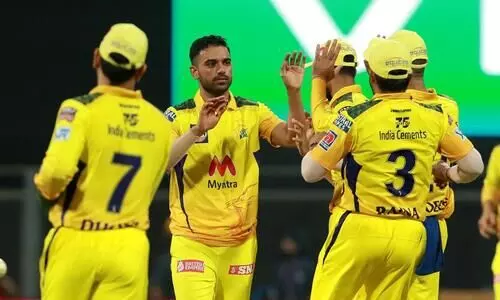 ഉഗ്രൻ സ്​പെല്ലുമായി ദീപക്​ ചഹാർ; പഞ്ചറായി പഞ്ചാബ്​