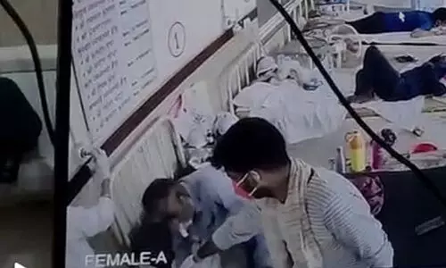 ജീവനക്കാരൻ ഓക്​സിജൻ മാറ്റിയെന്ന്​; മധ്യപ്രദേശിൽ കോവിഡ്​ രോഗി മരിച്ചു