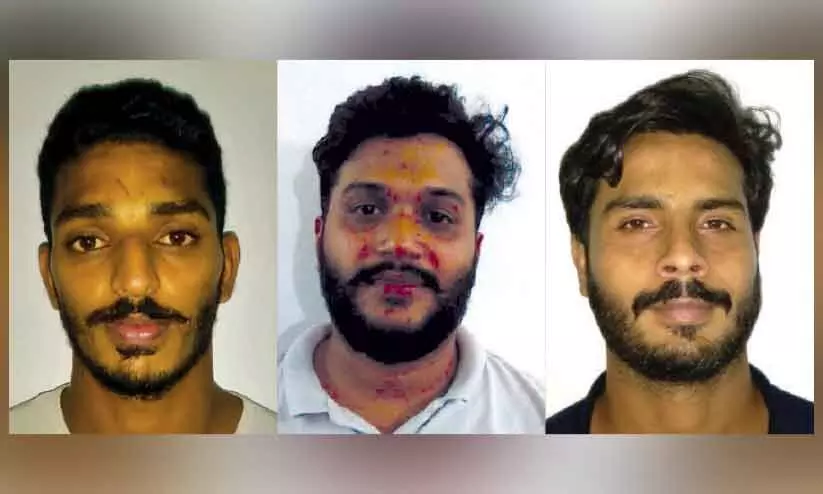 യുവാവിനെ തട്ടിക്കൊണ്ടുപോയ കേസിൽ മൂന്നുപേർ റിമാൻഡിൽ