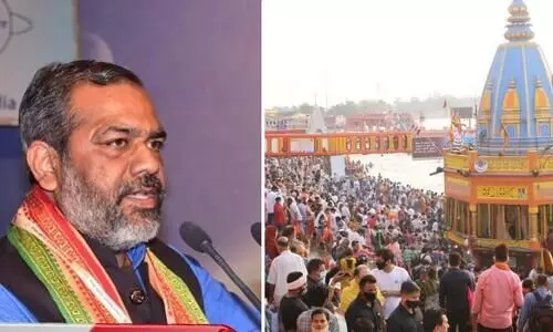 കോവിഡിനേക്കാൾ വലുത്​ വിശ്വാസം, ഞാൻ പോസിറ്റീവായപ്പോഴും കുംഭമേളക്ക്​ പോയി; ന്യായീകരണവുമായി ബി.ജെ.പി എം.എൽ.എ