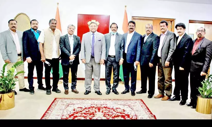 തി​രു​വ​ല്ല പ്ര​വാ​സി അ​സോ​സി​യേ​ഷ​ൻ ഭാ​ര​വാ​ഹി​ക​ൾ