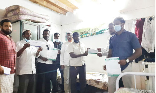 ഖു​ലൈ​സ് കെ.​എം.​സി.​സി റ​മ​ദാ​ന്‍ റി​ലീ​ഫ് ഫ​ണ്ടി​ന്​ തു​ട​ക്ക​മാ​യി