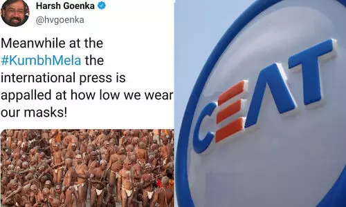 കമ്പനി മുതലാളി കുംഭമേളയെ ട്രോളി; സിയറ്റ്​ ടയർ ബഹിഷ്​കരിക്കാൻ ആഹ്വാനം