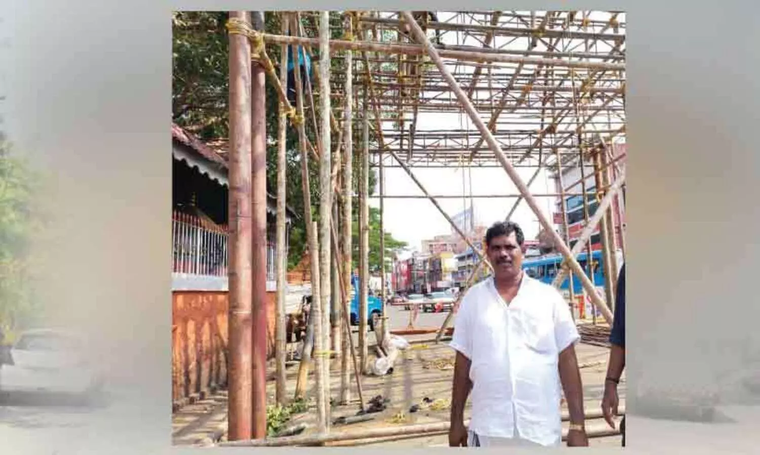 മ​ക​െൻറ ഡി​സൈ​നി​ൽ പാ​റ​മേ​ക്കാ​വി​ന്​ പ​ന്ത​ലൊ​രു​ക്കാ​ൻ സെ​യ്​​ത​ല​വി