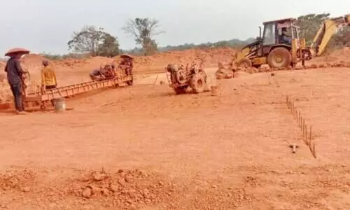 laterite stone quarry