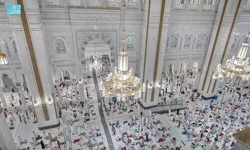 മസ്ജിദുൽ ഹറാമിൽ നമസ്കാരത്തിന് കൂടുതൽ സ്ഥലമൊരുക്കി മസ്ജിദുൽ ഹറാമിൽ നമസ്കാരത്തിന് കൂടുതൽ സ്ഥലമൊരുക്കി