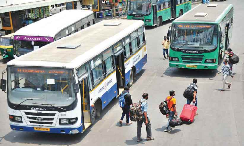 ബംഗളൂരുവിലെ അനിശ്ചിതകാല ബസ് പണിമുടക്കിൽ അനിശ്ചിതത്വം