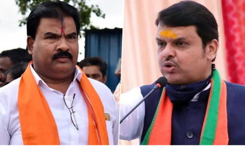 Sanjay Gaikwad, Devendra Fadnavis