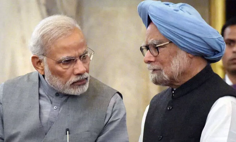 മൻമോഹൻ ജി വേഗം സുഖമാക​ട്ടെ ആശ്വസിപ്പിച്ച്​ മോദി