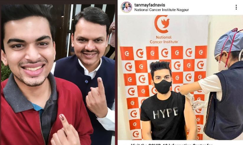 ബി.ജെ.പി നേതാവ്​ ഫട്​നാവി​സി​ന്‍റെ മരുമകന്​ മാനദണ്ഡം മറികടന്ന്​ വാക്​സിൻ; പ്രതിഷേധവുമായി പ്രതിപക്ഷം