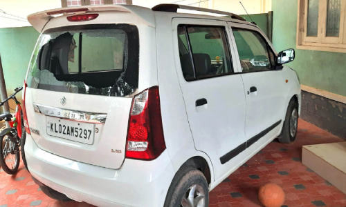 window glasses smashed