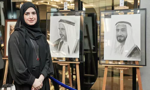 റമദാനിൽ വേറിട്ട കാഴ്‌ചയുമായി ചിത്രപ്രദർശനം