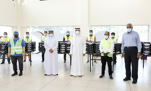 ഇഫ്​താർ കിറ്റ്​ വിതരണം: കാപിറ്റൽ ഗവർണർ വിലയിരുത്തി