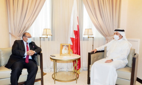 ഇ​ന്ത്യ​ൻ അം​ബാ​സ​ഡ​ർ വി​ദേ​ശ​കാ​ര്യ അ​ണ്ട​ർ   സെ​ക്ര​ട്ട​റി​യു​മാ​യി കൂ​ടി​ക്കാ​ഴ്​​ച ന​ട​ത്തി