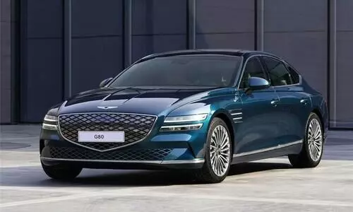 All-electric Genesis G80 unveiled hyundai